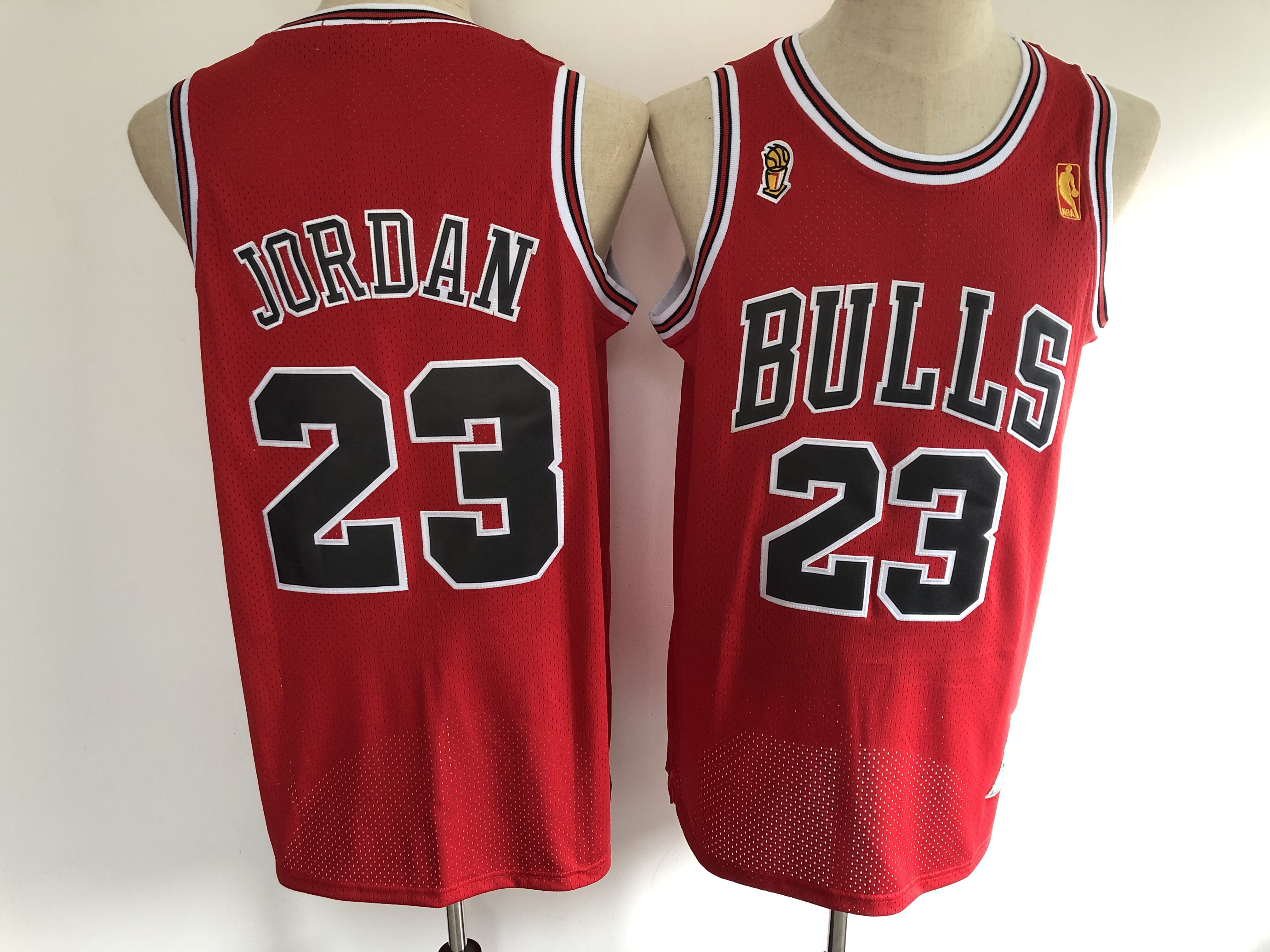 2020 Men Chicago Bulls #23 Jordan chamption red Stitched NBA Jersey